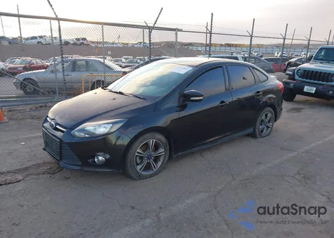 2014 Ford Focus Se from USA, damaged, VIN 1FADP3F2XEL270422
